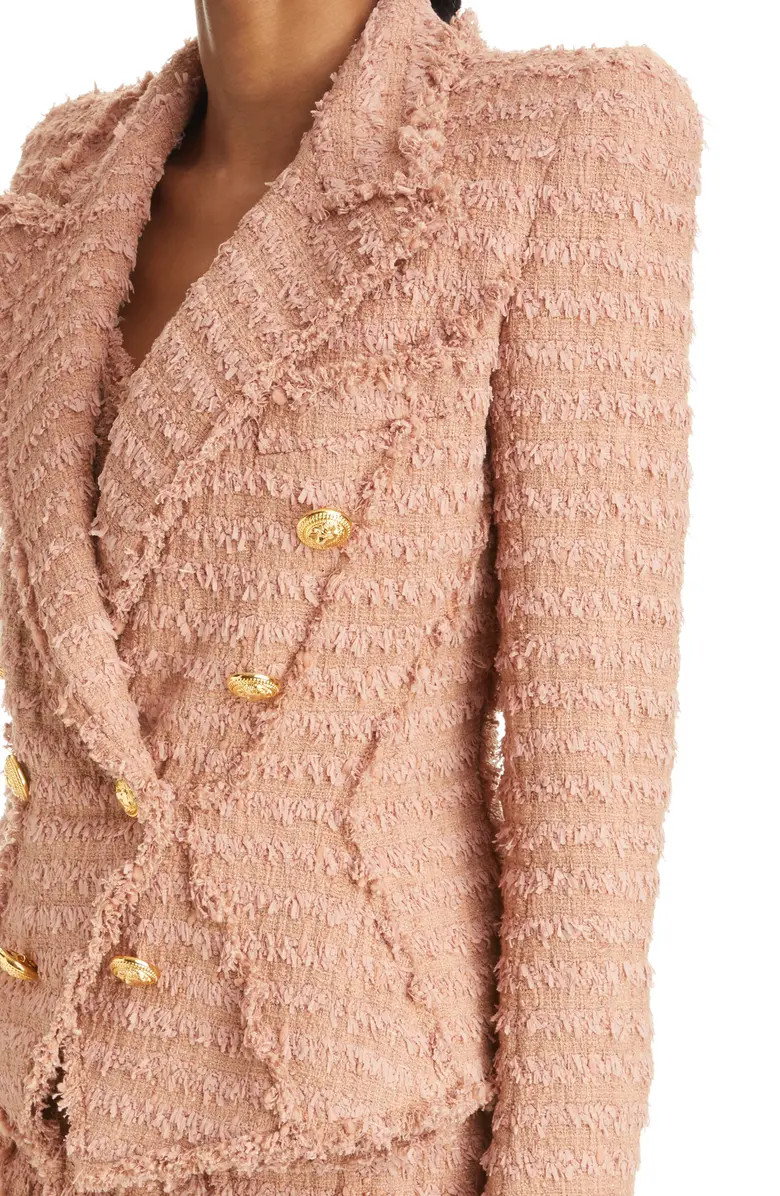 Fringe Metallic Tweed Jacket | Nordstrom