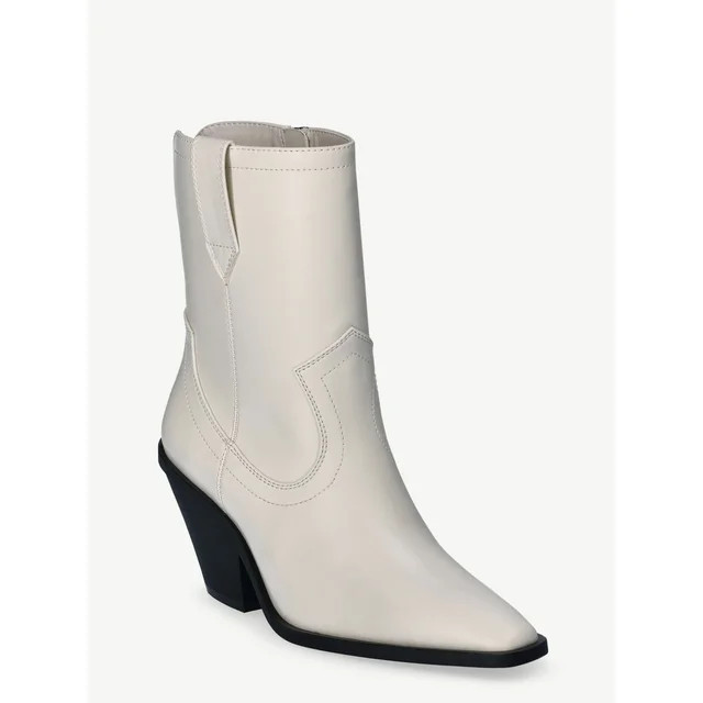 Scoop Women’s Western-Style Booties - Walmart.com | Walmart (US)