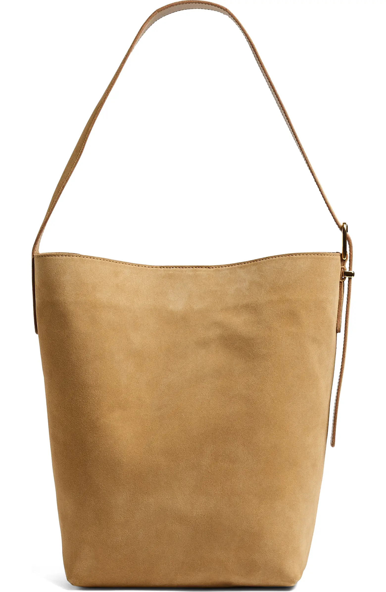 Essentials Suede Bucket Bag | Nordstrom
