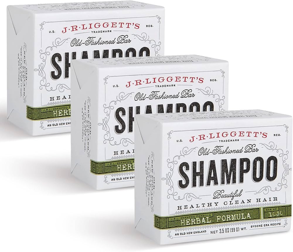 J·R·LIGGETT'S All-Natural Shampoo Bar, Herbal Formula - Supports Strong and Healthy Hair - Nour... | Amazon (US)