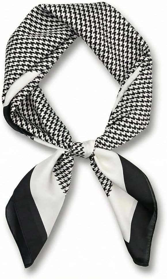 corciova Women’s Square Scarf 27.5 in (70 x 70 cm), Satin-Feel Polyester, Lightweight Fashion Scarf for Hair, Neck and Bag | Amazon (US)