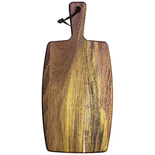 Totally Bamboo Rock & Branch Acacia Wood Serving Paddle, Wood Cutting Board with Handle for Kitchen and Charcuterie Boards | Amazon (US)