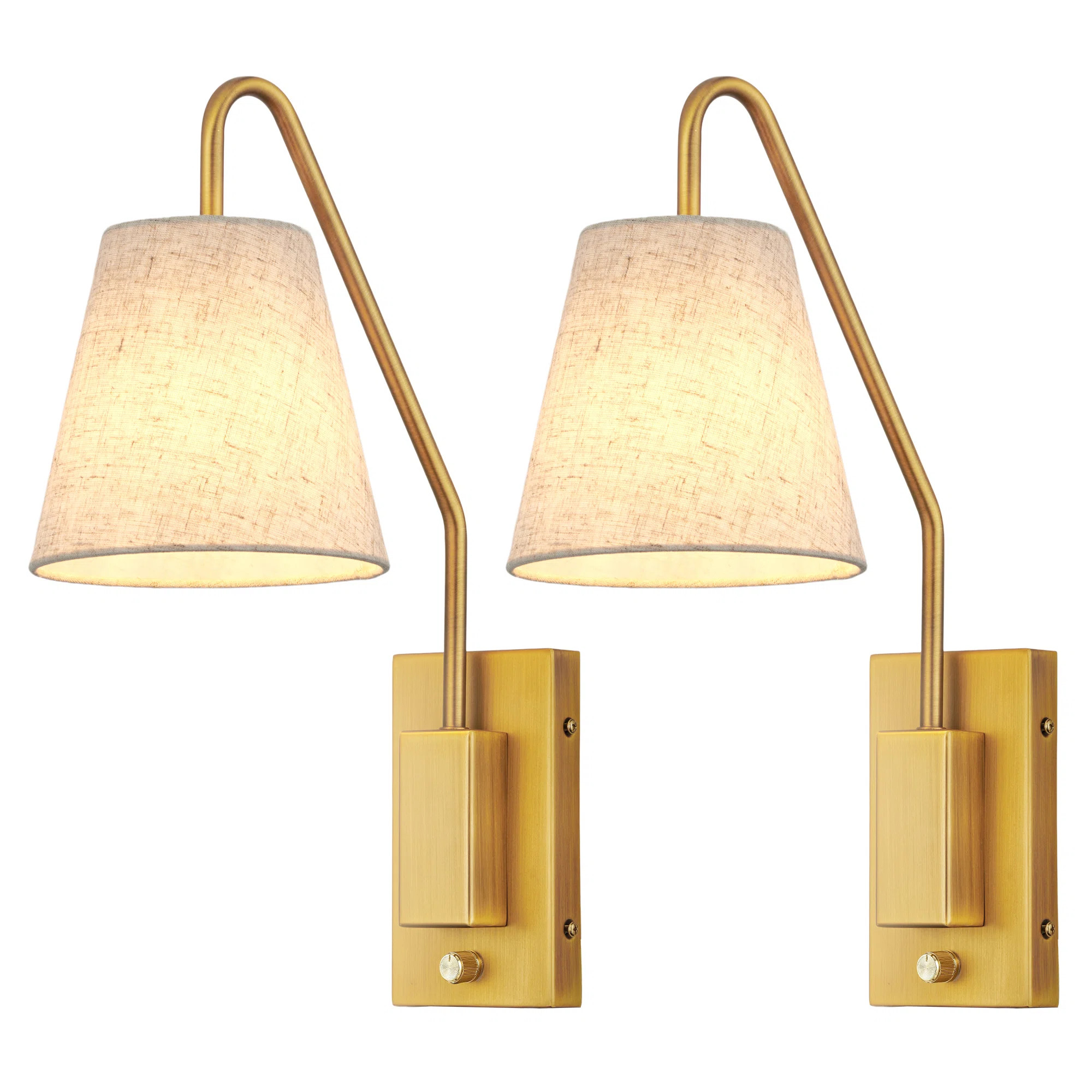 Dimmable Swing Arm Wall Sconce | Wayfair North America