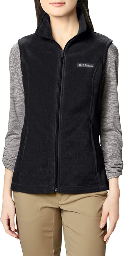 Amazon.com: Columbia Womens Benton Springs Vest, Black, Medium : Columbia: Clothing, Shoes & Jewe... | Amazon (US)