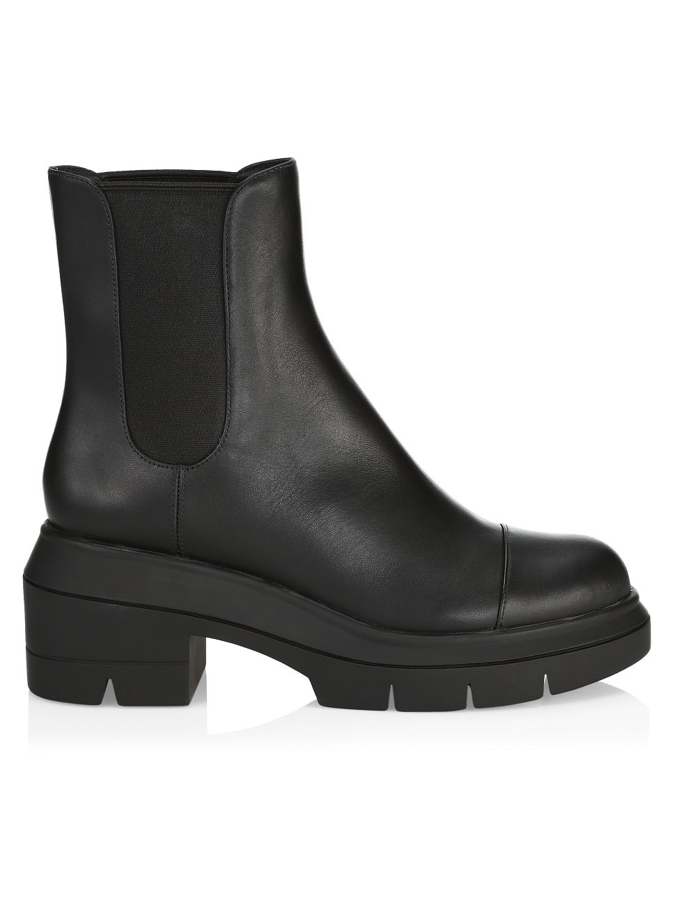 Stuart Weitzman Norah Lug-Sole Chelsea Boots | Saks Fifth Avenue