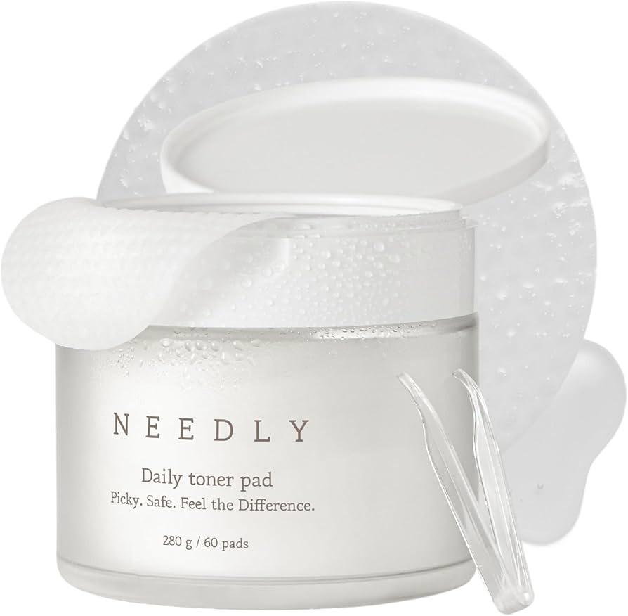 Needly | Exfoliating Facial Pads with BHA & PHA | Daily Toner Pad | for Pore Tightening | Amazon (US)
