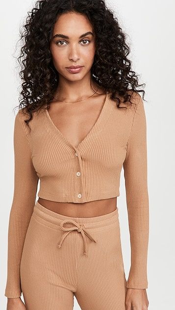 Ali Crop V Neck Cardigan | Shopbop