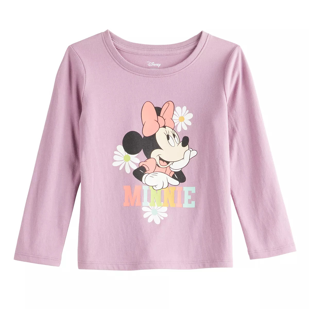 Disney's Minnie Mouse Girls 4-12 Long Sleeve Graphic Tee by Jumping Beans® | Kohl's