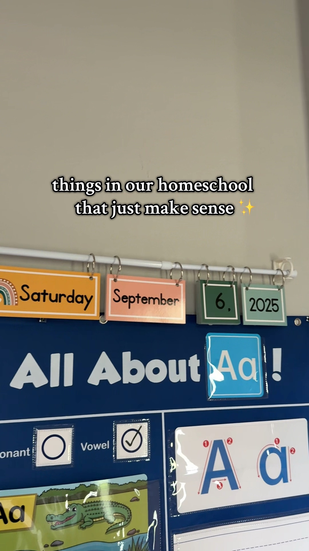 Things in our homeschool that just make sense ✨

#LTKKids #LTKHome #LTKFamily