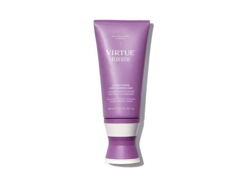 Virtue Flourish Conditioner for Thinning Hair - 6.7 fl oz. | Violet Grey