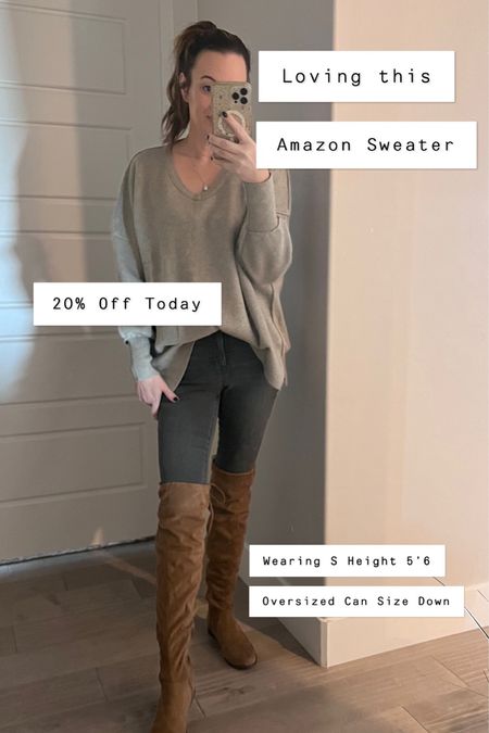 Perfect sweater for all  Amazon deal of the day. 

#LTKsalealert #LTKunder50 #LTKSeasonal