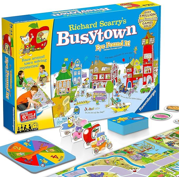Wonder Forge Richard Scarry's Busytown, Eye Found It Toddler Toy and Game for Boys and Girls Age ... | Amazon (US)
