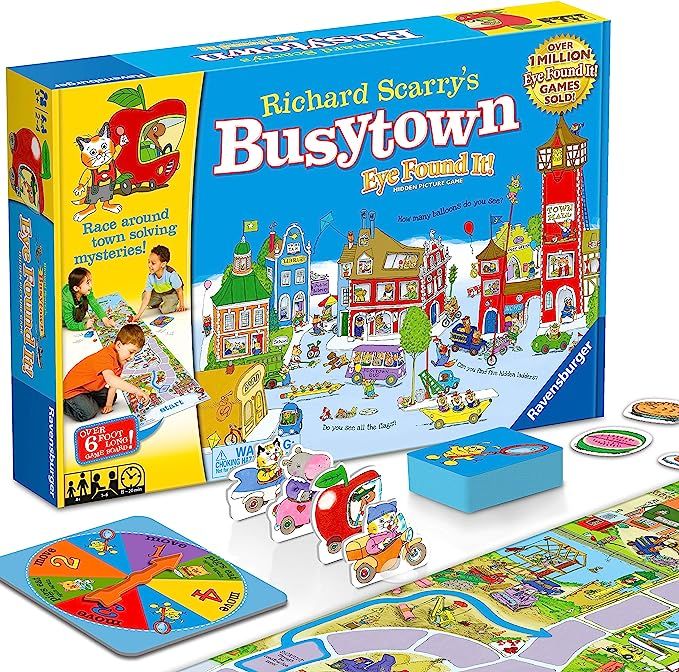 Wonder Forge Richard Scarry's Busytown, Eye Found It Toddler Toy and Game for Boys and Girls Age ... | Amazon (US)