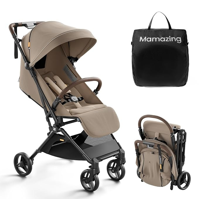 MAMAZING Ultra Air Lightweight Baby Travel Stroller with Carbon Fiber Frame, Compact & Airplane-F... | Amazon (US)