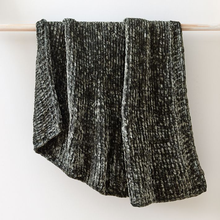 Chunky Luxury Chenille Throw | West Elm (US)