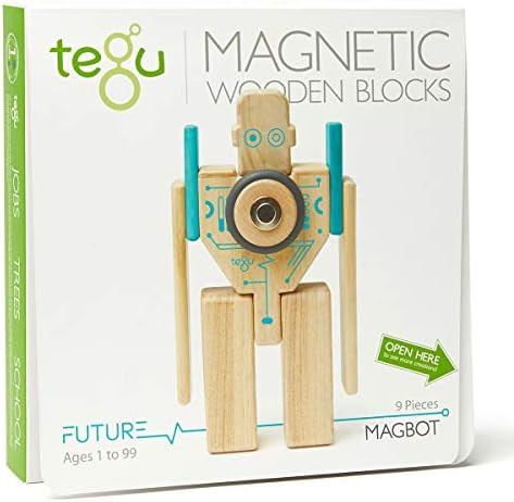 Tegu Magbot Magnetic Wooden Block Set | Amazon (US)