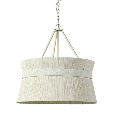 Cassidy Chandelier, 3-Light, White, 28"W (2130-79 3706TM5G) | Lighting Reimagined