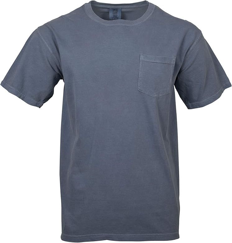 Comfort Colors Men's Adult Short Sleeve Pocket Tee, Style 6030 | Amazon (US)