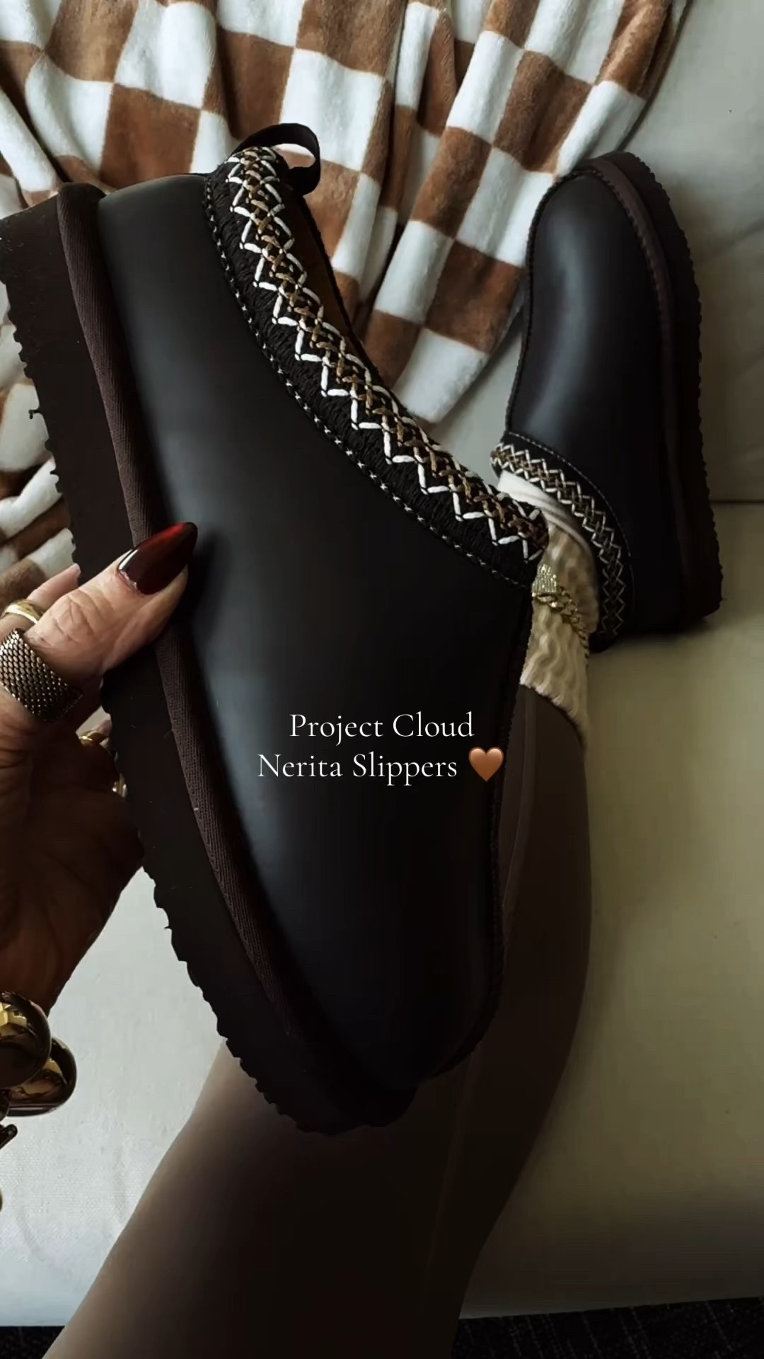 True to size. Project Cloud Nerita Slippers. Genuine sheepskin slippers. Memory foam insole. Shearling fur. 

#projectcloud #slippers #suedeslippers #giftsforher

#LTKShoeCrush #LTKGiftGuide #LTKSeasonal