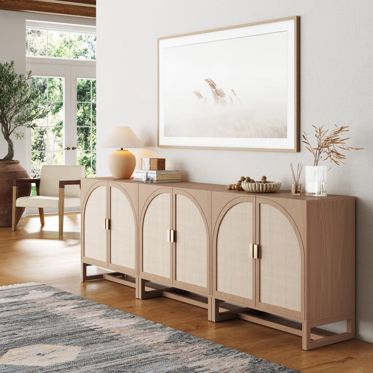 Arched console credenza 

We love this stylish storage solution. Perfect for a TV stand or console. 

Best seller for Nathan James

#LTKU #LTKHome #LTKSaleAlert