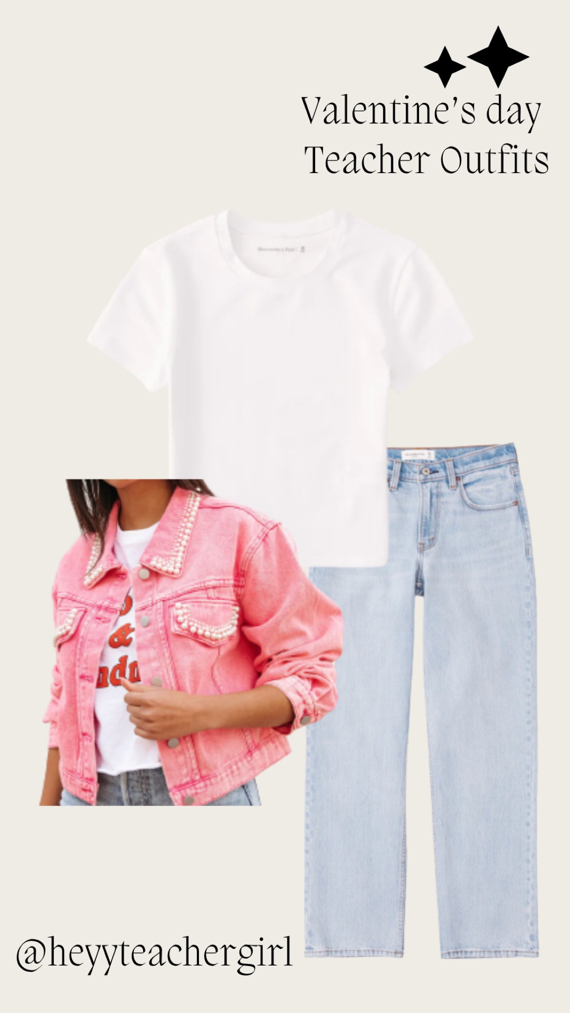 Simple, subtle and cute Valentine’s day outfit!

Use code VDAY40 to save on the jacket 

#LTKunder50 #LTKsalealert #LTKstyletip