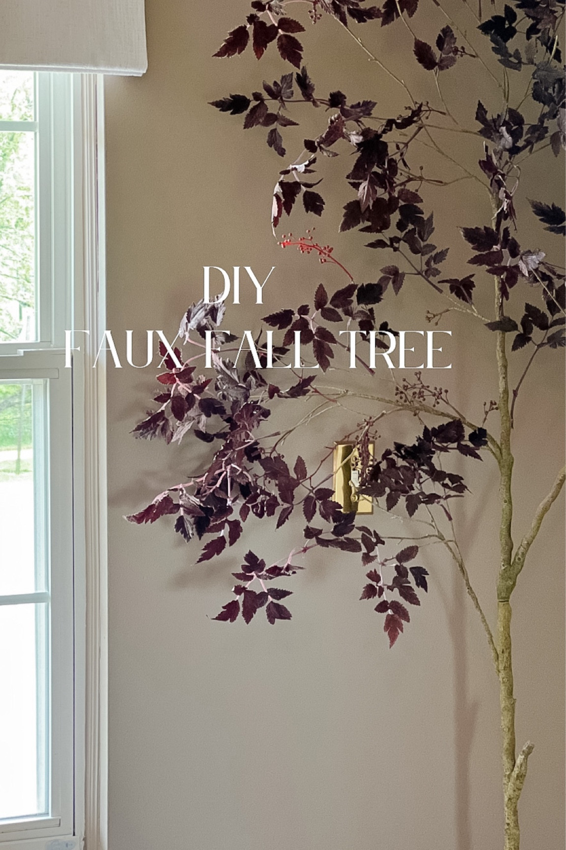 DIY Fall Faux Tree
@afloral
Plum Fake Cimicifuga Ramosa Leaves
#fallleaves
#burgandystems
Faux Fall Tree

#LTKunder50 #LTKhome #LTKunder100