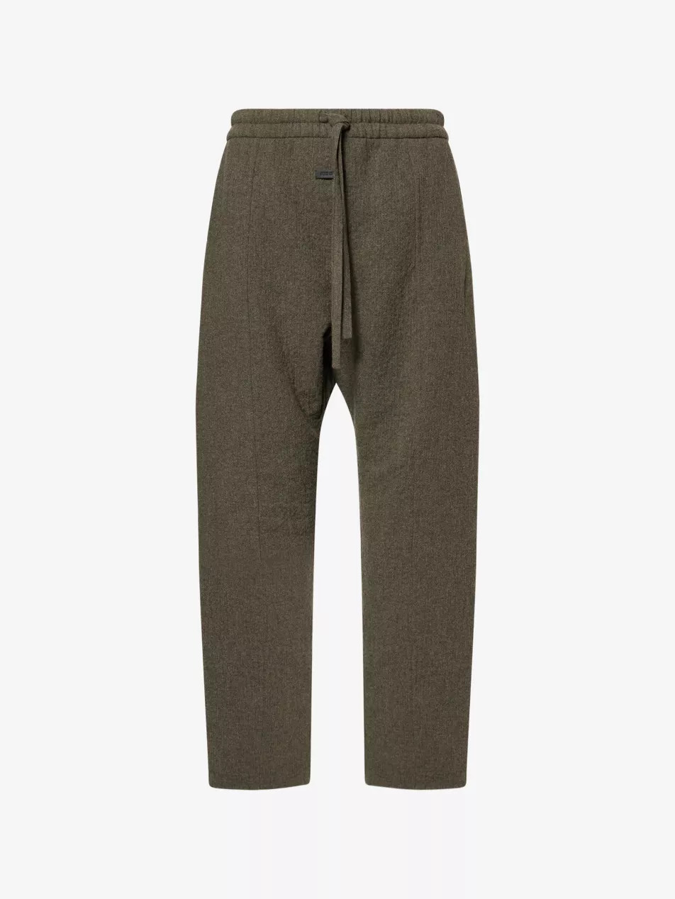 Drawstring Wide-Leg Wool-Blend Trousers | Selfridges