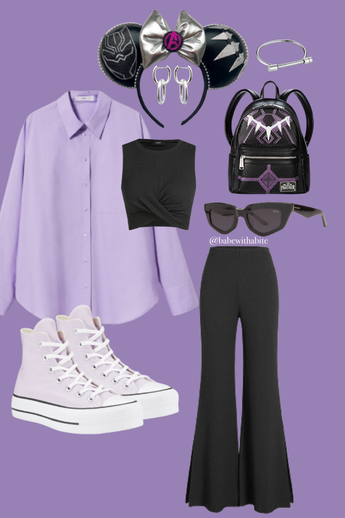 Black Panther inspo💜 


#LTKunder50 #LTKunder100 #LTKstyletip