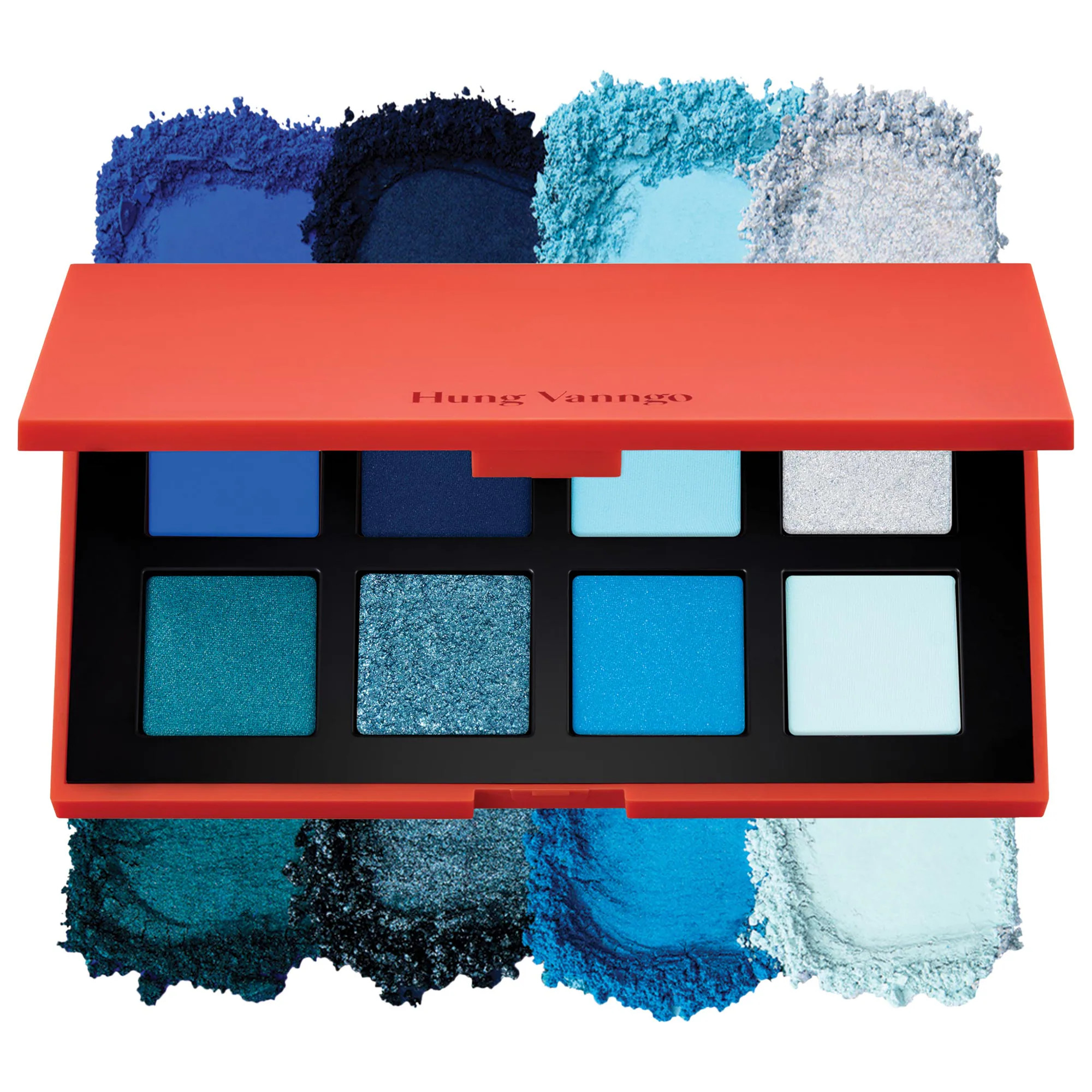 HUNG VANNGO BEAUTY Color Story Eyeshadow Palette Brilliant Blue 8 x 0.06 oz/1.8 g | Sephora (US)