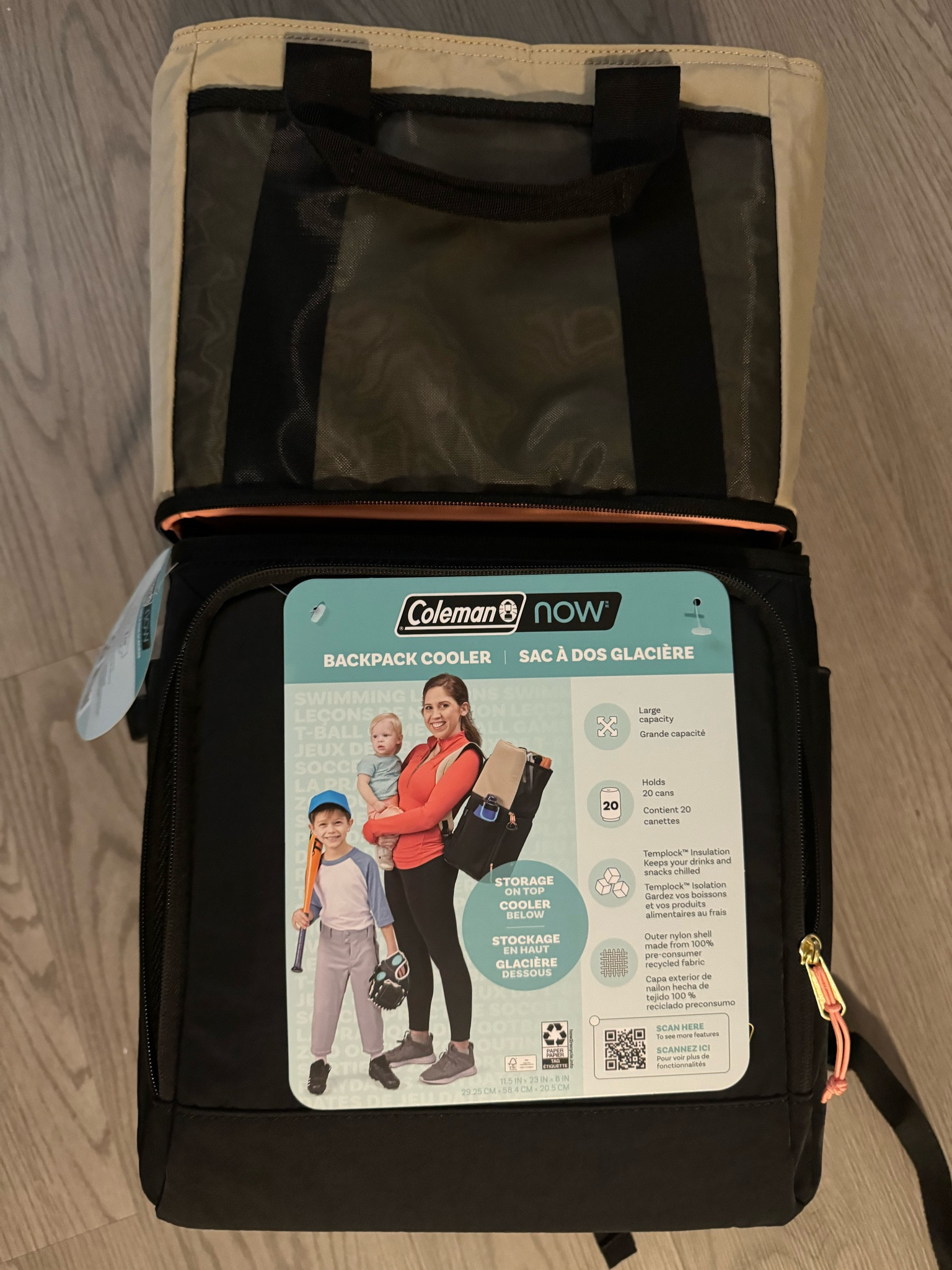 Pack up the Coleman Now 20-Can Backpack Cooler and get your crew on the move. The bottom part is built with TempLock insulation to keep drinks and food cold while a large storage space at the top gives you room to haul gear for your day or food that doesn’t need to stay cold. The leak-proof cooler liner prevents moisture on the cold side from seeping into the dry side and getting your beach towels or snacks soggy. There’s expandable side pockets to stash water bottles as well as hidden zipper pocket to hold wallet and keys. What more can you ask for?

#LTKtravel #LTKfamily #LTKitbag