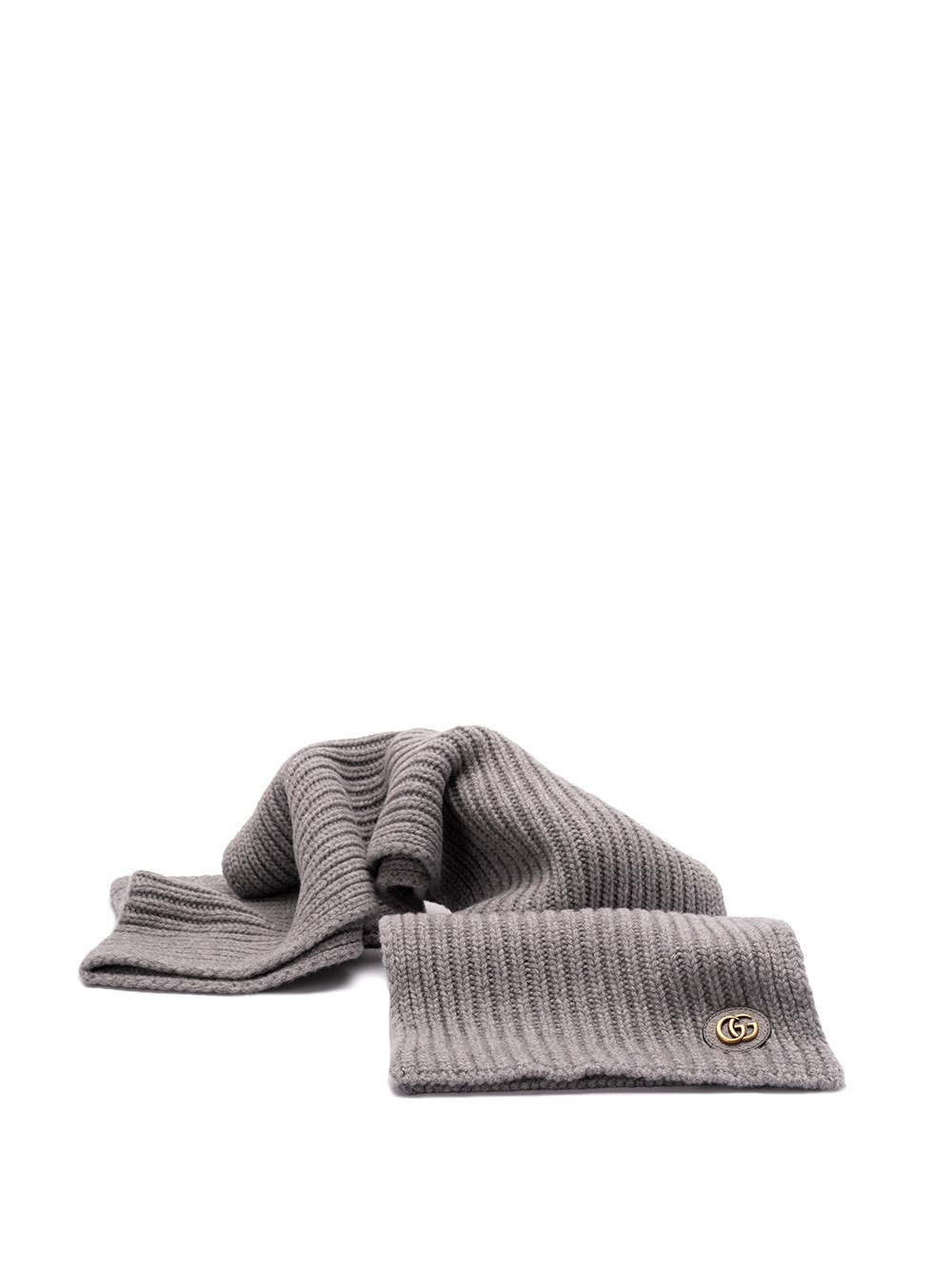 Knit Scarf With Patch | Spinnaker Boutique