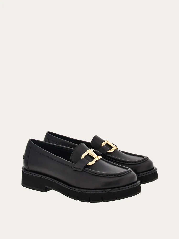 Moccasin with Gancini ornament | Ferragamo