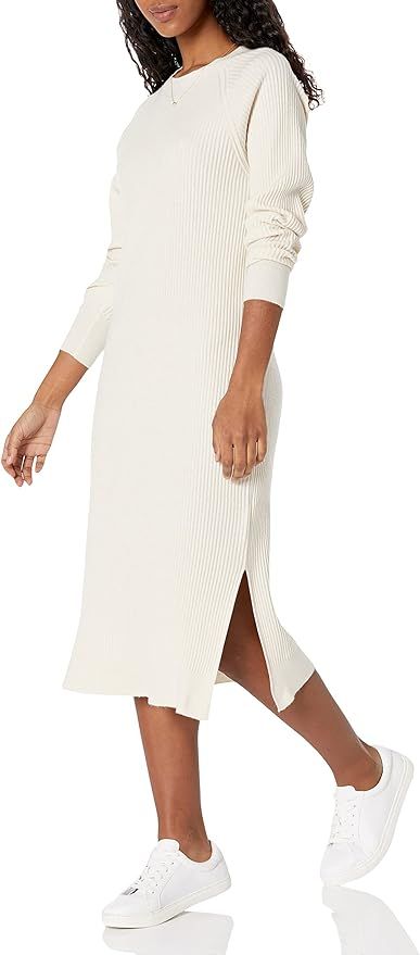 The Drop Women's Renata Rib Midi Dress | Amazon (US)