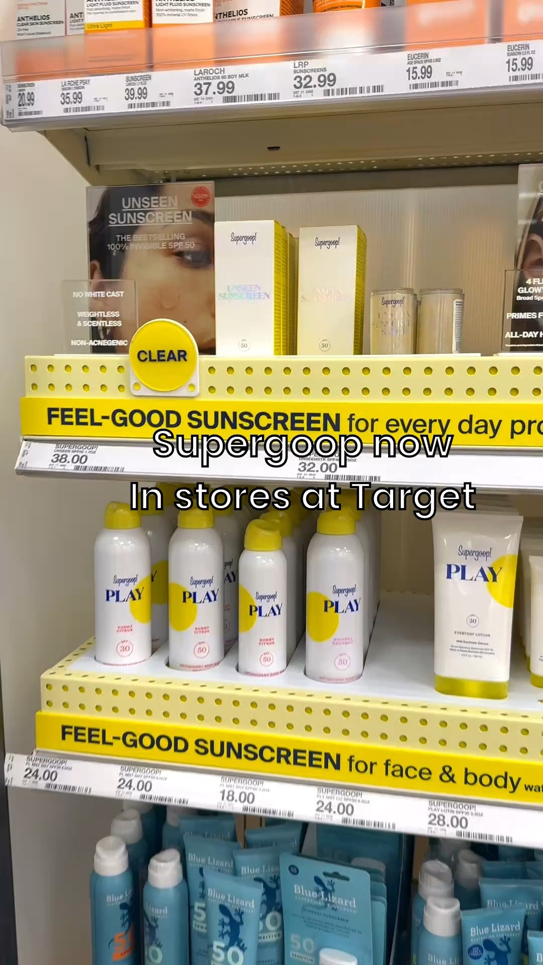 Target keeps quietly ramping up its beauty game shortly after cutting ties with Ulta. 👀
First a quiet drop with color wow products, then a loud announce with Morphe, and another quiet drop with Supergoop. Hmmm… what do you think could be going on? Either way, I’m here for it!  
