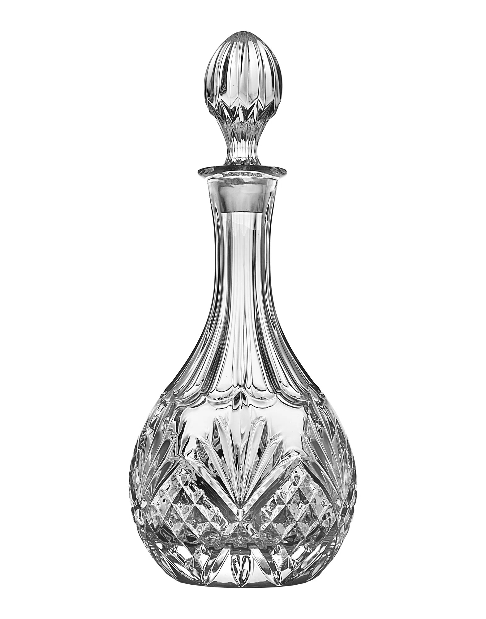 Dublin Crystal Round Wine Decanter 28oz | Wayfair North America
