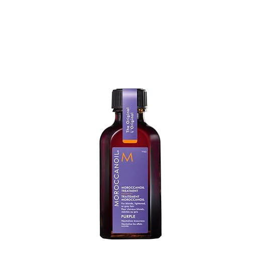 Moroccanoil Treatment Purple Hair Oil for Blonde Hair | Amazon (US)