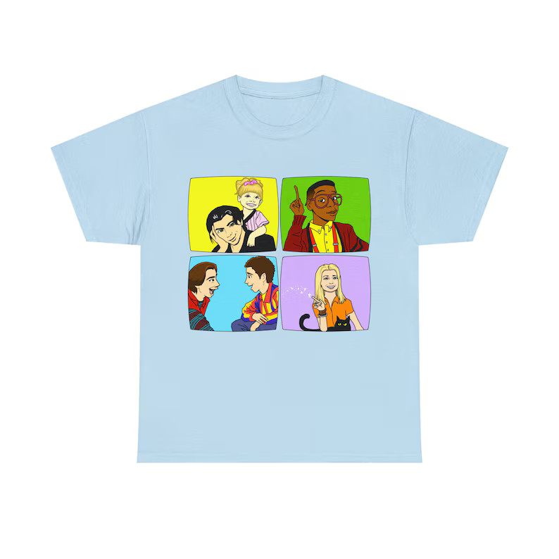 TGIF T-Shirt 90s Full House Family Matters Boy Meets World Sabrina the Teenage Witch tshirt 90s g... | Etsy (US)