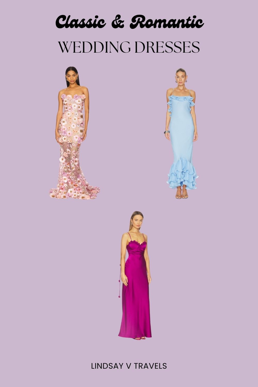 Timeless elegance never goes out of style. 💕 These classic and romantic wedding guest dresses are perfect for black-tie celebrations, garden weddings, and everything in between. 

 #LTKSeasonal #LTKTravel #LTKWedding