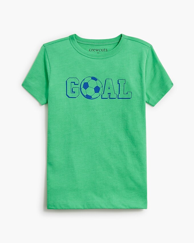Boys' goal graphic tee | J.Crew Factory
