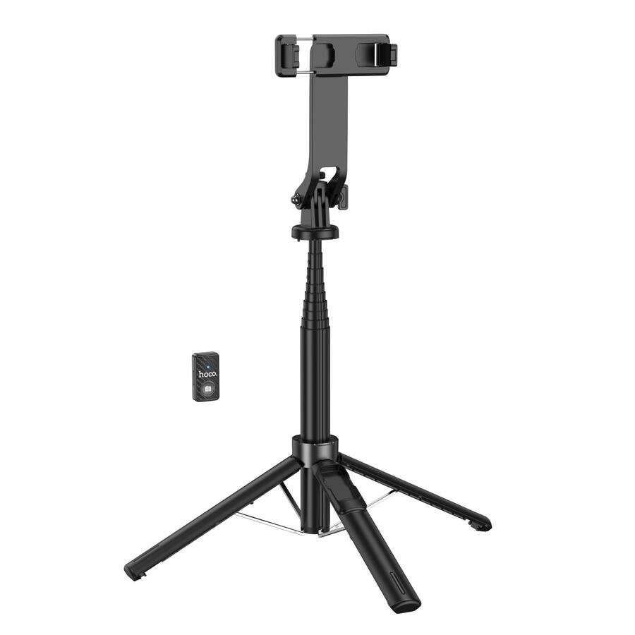 HOCO - 54" Expandable Selfie Stick and Tripod for Content Creators - Black | Best Buy U.S.
