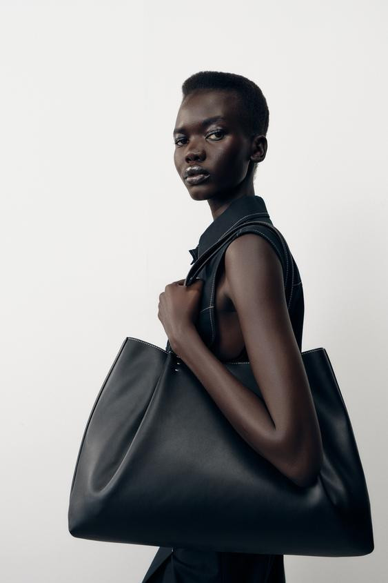 CLIP TOTE BAG | Zara US