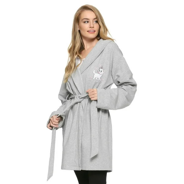 Disney Womens' Robe Hooded Bathrobe Plush Loungewear | Walmart (CA)