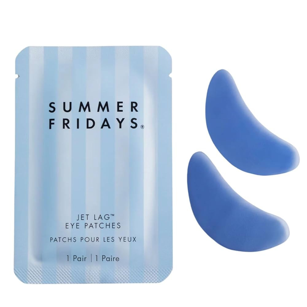 Summer Fridays Jet Lag Under Eye Patches - Hydrating & Depuffing Hydrogel Eye Masks with Caffeine... | Amazon (US)