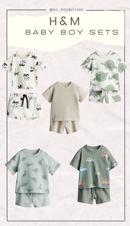 Cute baby boy sets! 