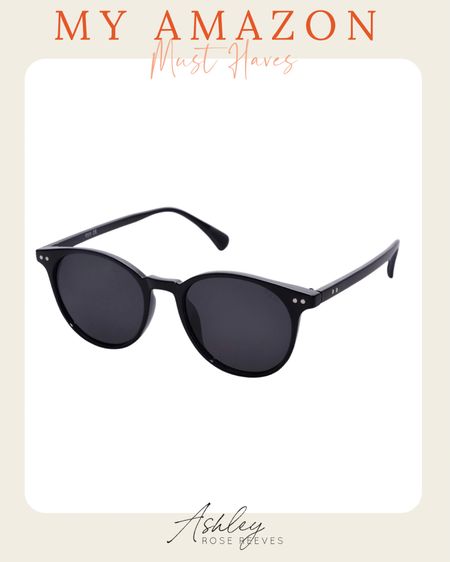 My Amazon Must Haves
Classic Round Sunglasses for Women 

#LTKunder50 #LTKstyletip #LTKFind