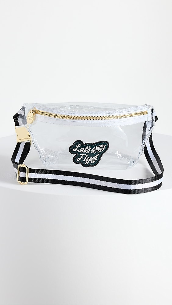 Stoney Clover Lane Philadelphia Eagles Clear Fanny Pack | Shopbop | Shopbop