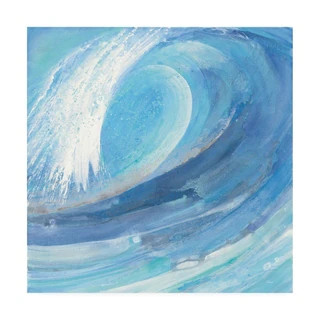 Albena Hristova 'Surfs Up Waves' Canvas Art | Bed Bath & Beyond