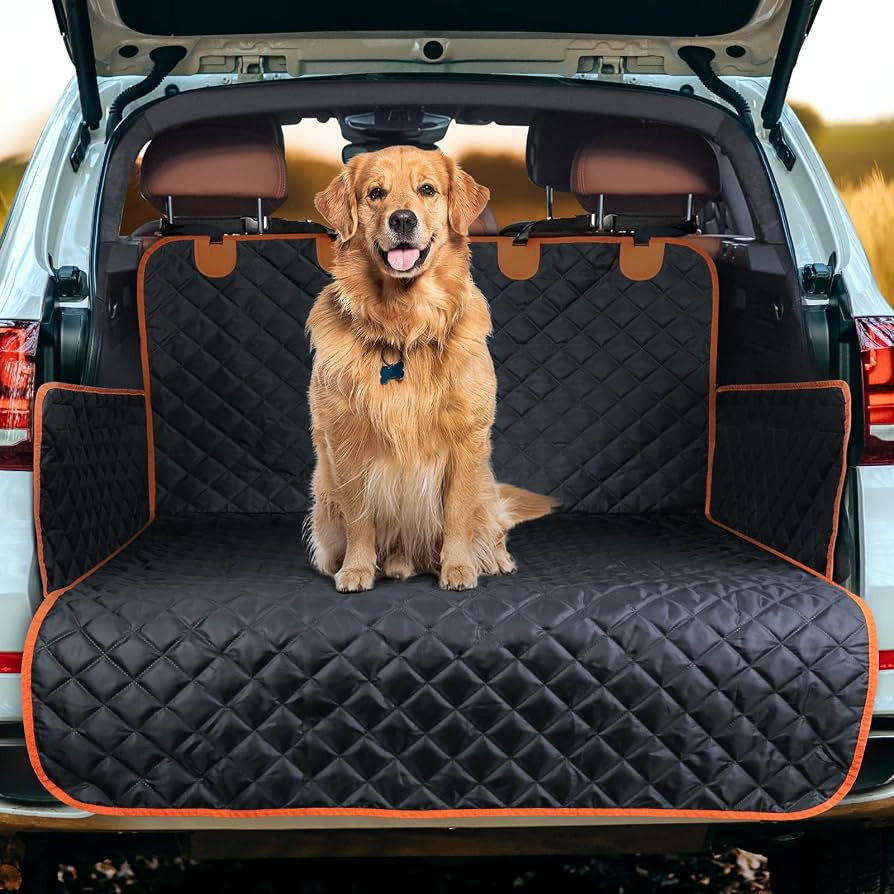 JOEJOY Car Boot Protector - Boot Liner For Dogs Non-Slip | Dog Car Seat Cover Scratchproof & Dirt... | Amazon (UK)