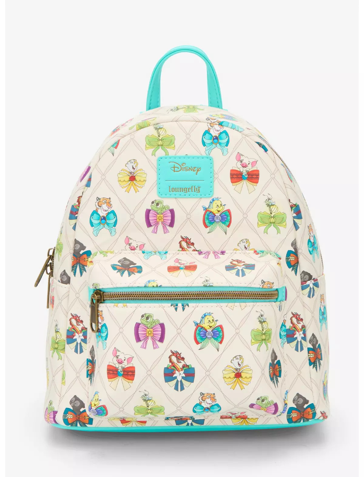 Loungefly Disney Princess Bows & Sidekicks Mini Backpack | Hot Topic | Hot Topic