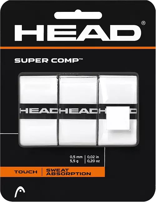 HEAD Super Comp Overgrip Tape – 3 Pack | Dick's Sporting Goods | Dick's Sporting Goods